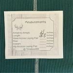 BP  by Be Proud Women's Split Neck Thermal Cropped Top Green Moss Waffle SZ S Photo 8