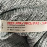 FP Beach Free People Beach Sage Green Ribbed Babydoll Tunic/Dress Photo 7