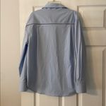 Lysse LYSEE Sky  Blue Dress Shirt size S long sleeve length 26” bust 36” brand new Photo 4