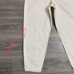 ZARA The Petit Women Off White Tapered High Rise Relaxed Fit Boho Jeans Size 6 Photo 13