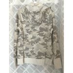 Athleta  Womens Triumph Printed Hoodie Full Zip Jacket Large Gray Camo EUC Photo 5