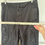 Liz Claiborne Vintage Y2K  Black Cargo Tactical Grunge Gorpcore Cotton Pants 12 Photo 9