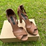White House | Black Market brown heels size 6 Photo 1