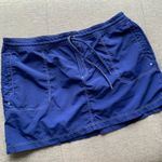 Lands' End Blue Lightweight Active Skirt Athleisure Outdoor Mature Woman 16W Photo 0