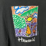 Vintage Hawaii Tank Women’s Plus Size 2XL Tropical Sailboat Graphic Black USA Photo 10