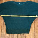margaret o'leary Women’s Margaret O’Leary Raglan sleeve boat neck ribbed Teal Sweater size med Photo 1