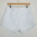 AGOLDE  Parker Long white denim cut off shorts. Size 27. Photo 3