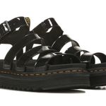 Dr. Martens  ladies blaire platform gladiator sandals in black patent leather 9 Photo 1