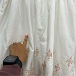 Mossimo Supply Co . size L Dress embroidered adjustable straps Beachy FLAWED Photo 9