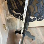 French Connection UK Style Lovelace Tee Dress Khaki Green/Black Sz 12 Photo 8