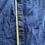 Bill Blass Vintage Women’s Below The Knee Denim Blue Button Jean Skirt Sz 16 Photo 7