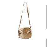 Kate Spade  Beige Leather Shoulder Bag‎ Gold Accents Casual Women's Handbag Photo 3