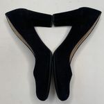 LK Bennett L.K. Bennett London Black Suede Block Heels Classic Shoes S-234 Sz 39 EU Photo 5