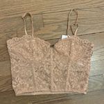 ZARA  Nude Corset Top Photo 0