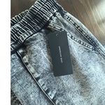 American Bazi Los Angeles Denim Jogger Acid Black Pants Pockets Plus Size 2X Photo 7