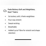 Lululemon Black Cross-back Nulu Yoga Bodysuit 25” Size 6 Photo 9