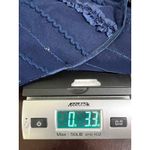 JS Collections Navy Blue Sheer Beaded Bolero Shrug Evening Jacket Size 4 Photo 14