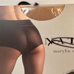Natori  Marylin Sheer Tights Size Small Nude Black Floral Pattern St of 3 Photo 3