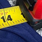 Slinky Brand New Silky Brand Blue High Waisted Flared Pants L Photo 6