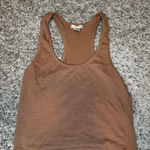 Bozzolo  Chocolate Brown Tank Top Photo 0