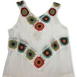 Bohemian Crochet Panel Fringed Cover Photo 5