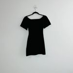 NBD Revolve’s  Twisted Short Sleeve Mini Dress in Black Photo 6