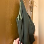 Revelry Inez Chiffon Dress in Deep Olive Green Size 16 Photo 6