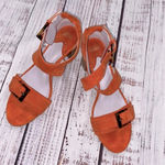 Johnston & Murphy  leather block heels size 6 1/2 Photo 4