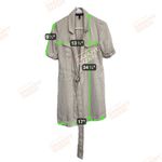 White House | Black Market Belted Utility Shirt Dress Women’s 0P Photo 4