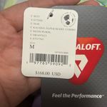 Free People NWT New In A Bubble Printed Puffer Neon Purple Vest Size M Photo 4