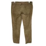 Free People  Corduroy Pants Olive Green Size 28 Photo 4