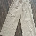 Old Navy  Pixie Wide-Leg Pants Khaki Petite Photo 2