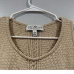 St. John Collection Wool Blend Sleeveless Tan Tank Top Small S Photo 1