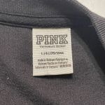 PINK - Victoria's Secret VS PINK Women’s Large Black Embroidered Roses Pullover Sweatshirt  Photo 6