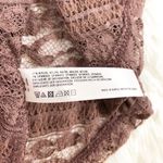 Anthropologie Lilka Colette Brown Lace Top Small Photo 6