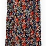 WAYF Floral Accordion Midi Skirt Multicolor XS Photo 0