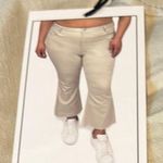 Vanilla Star Jeans Vanilla Star khaki cropped Wide Leg Jeans Photo 1