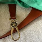 Dooney & Bourke  Aqua/ Mint Medium Logo Lock Nylon Hobo Shoulder Bag Photo 9