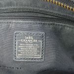 Coach swagger Leather Snake Print Satchel Handbag Adjustable Strap Beige Black Photo 1