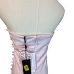 Gianni Bini Caelynn Bell Side Button Cut Out Bodycon Strapless Midi dres… Photo 4