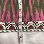 Sundance  Open front cardigan jacket Pink/Olive print. embroidered edging Size XS Photo 9