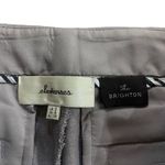 Elevenses  side 2 dress pants The Brighton wide leg gray button side Photo 6