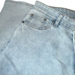 SO  Wide-Leg Jeans Womens 17 Blue Light Wash Denim Cotton Blend High Rise Zip Fly Photo 4