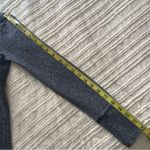 J.Crew  Cotton Charcoal Gray Henley Knit Pullover Top XXS Photo 8