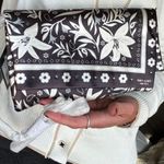 Kate Spade Authentic Satin/Crystals bandana clutch/Shoulder bag Photo 9