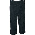 American Eagle  Women's Super High Rise Baggy Wide Leg Corduroy Cargo Pants Sz 10 Photo 4