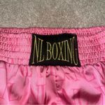 Nichole Lynel A Knock Out Boxing Shorts Pink Black L Super Rare Size L Photo 2