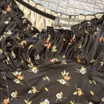 Urban Outfitters Black Ruffled Crop Top Photo 3