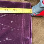 Liz Claiborne Elizabeth By  Plum Suede Glitter StarsCardigan  Long Sleeves Sz L Photo 9