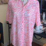 Princess Polly Princess-polly Pink and White Blouse Photo 0